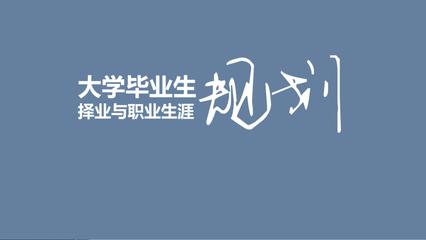 大學(xué)生職業(yè)規(guī)劃指導(dǎo) 從校園到高級尋聘的路徑